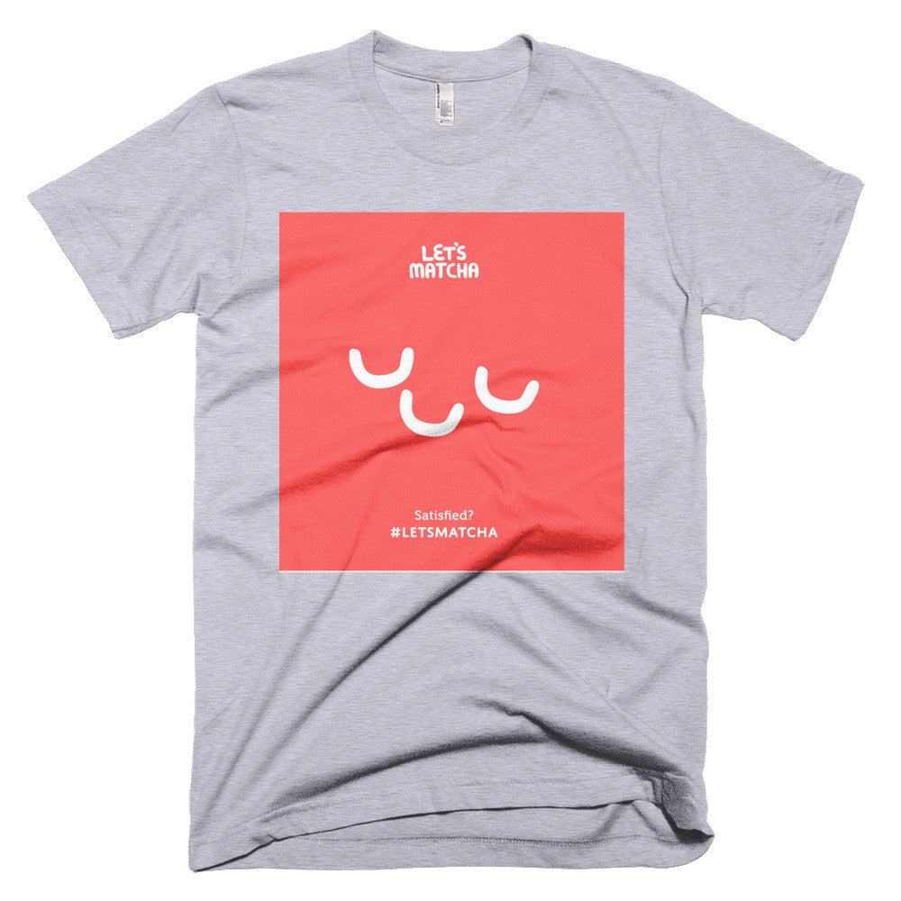 Matcha T-shirt - yellow, with mug of matcha