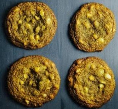 Matcha, White Chocolate and Macadamia Cookies - Oh My!