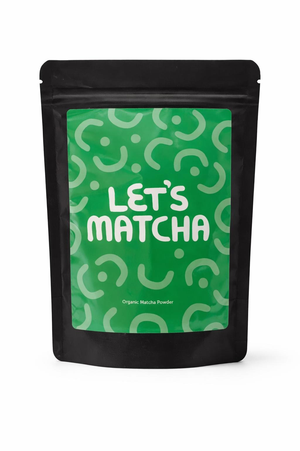 Matcha T-shirt - yellow, with mug of matcha
